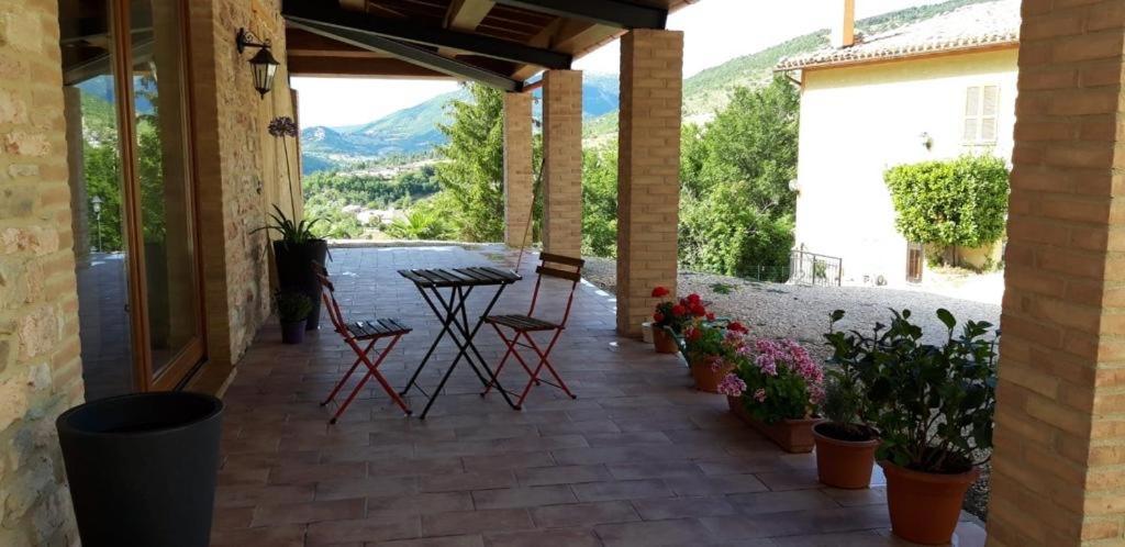 Meriggio Agriturismo Fiastra Kültér fotó