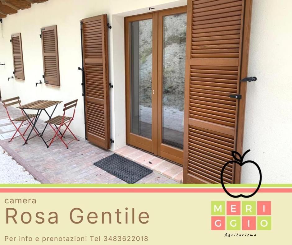 Meriggio Agriturismo Fiastra Kültér fotó