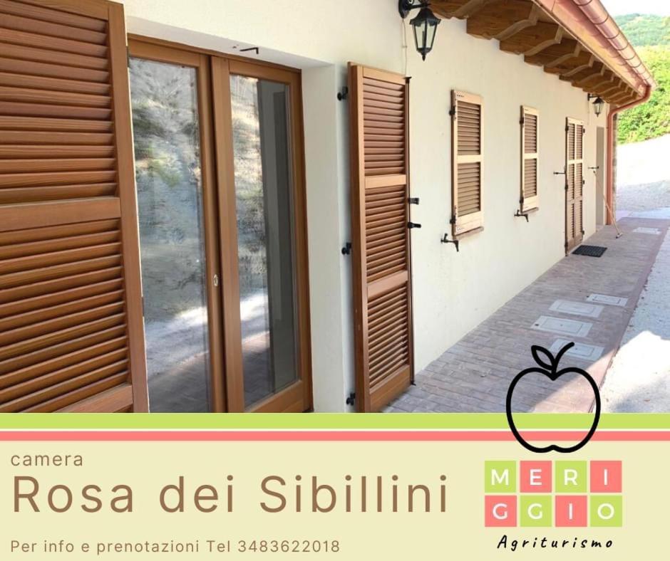 Meriggio Agriturismo Fiastra Kültér fotó